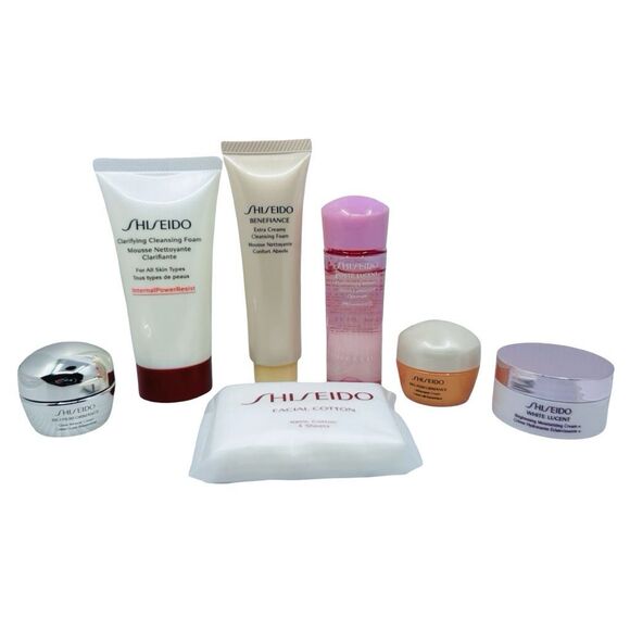 Shiseido 6-Piece Skincare Travel Set / Case - Picture 2 of 8